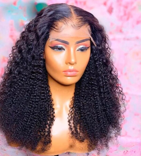 cheveux bouclés avec closure 4*4