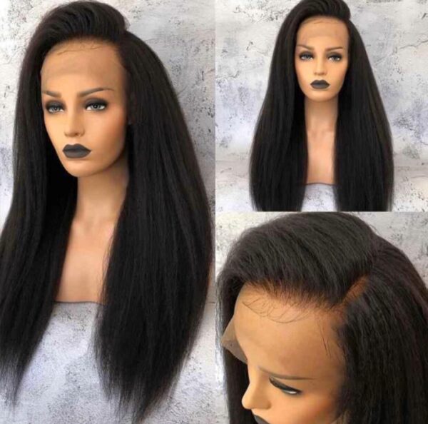 Cheveux crépus humains droits 4*4